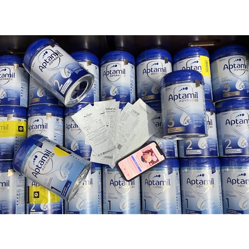 Sữa Aptamil Advanced Profutura bạc của Anh 800g  Mẫu mới
