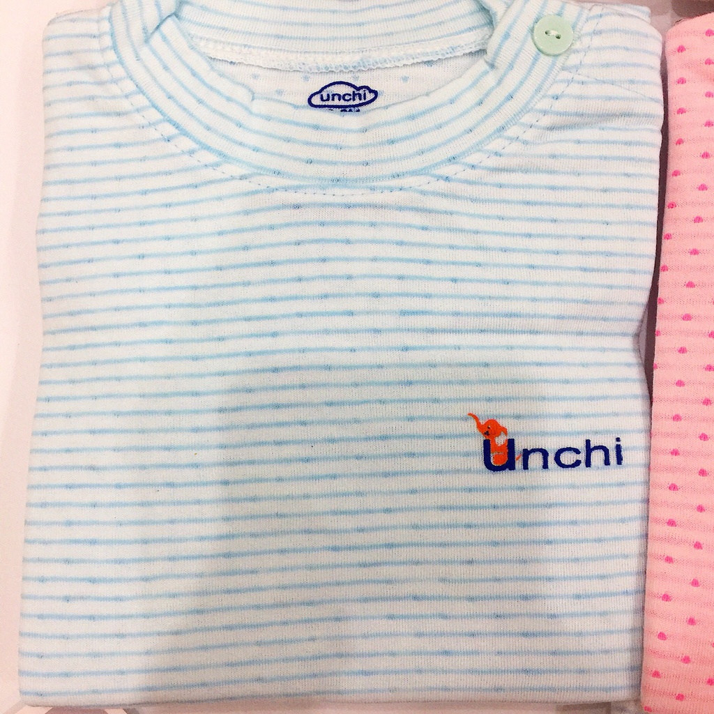 Bộ dài tay cho bé cổ kín cài vai chất cotton nỉ dày dặn mềm mịn size đến 28 tháng quần áo thu đông trẻ em unchi