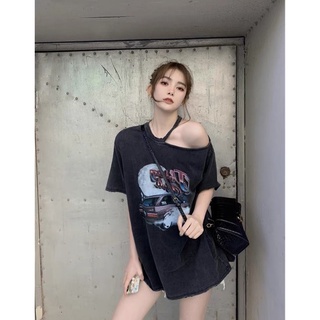 Áo phông Trễ vai Cá tính