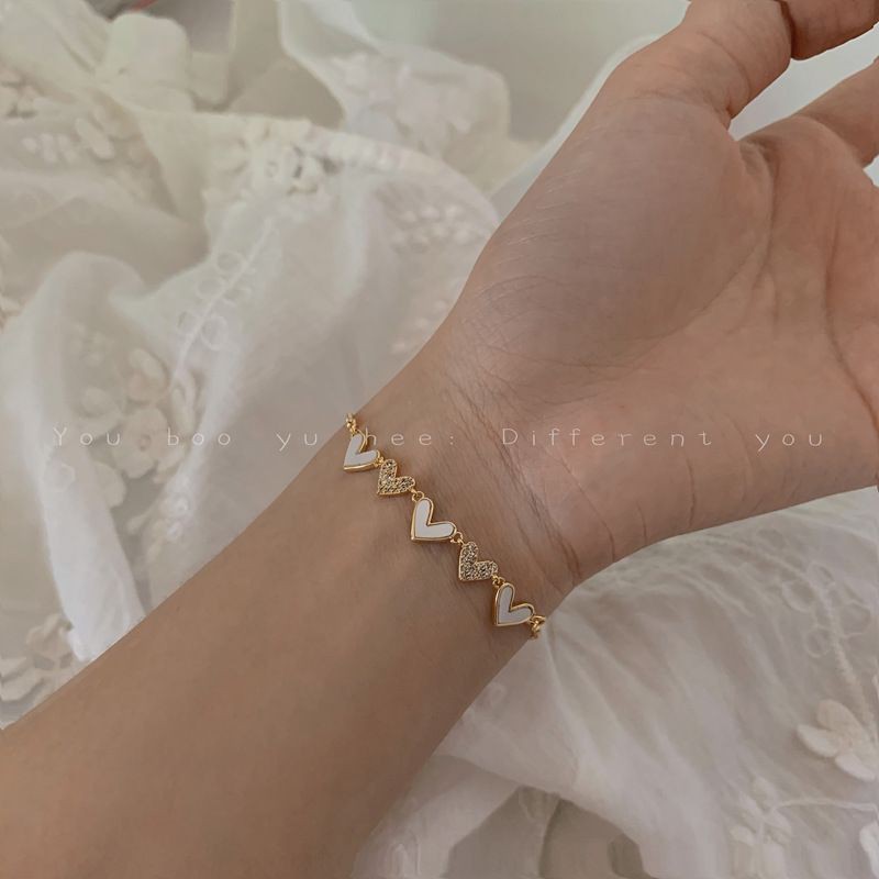 Vòng tay nữ - Lắc tay nữ 5 sao dây rút nhìn là mê, đeo là sang