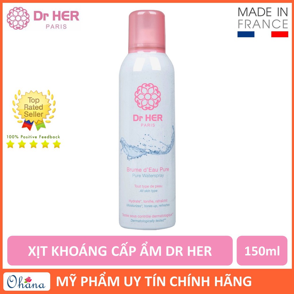 [HOT] Xịt Khoáng Cấp Ẩm Dr Her Paris 150ml | BigBuy360 - bigbuy360.vn