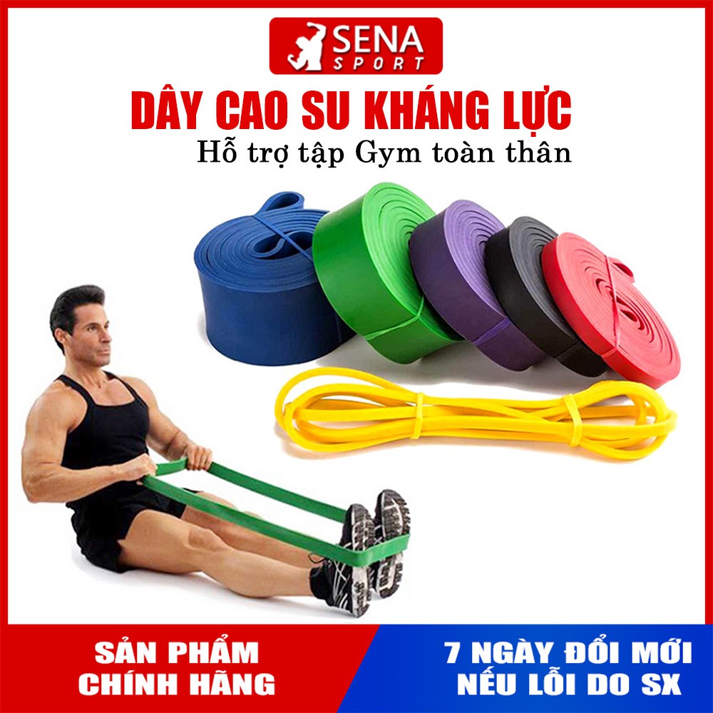 Dây kháng lực PowerBand Đa Năng hỗ trợ tập Gym, lên xà - Resistance Loop Bands