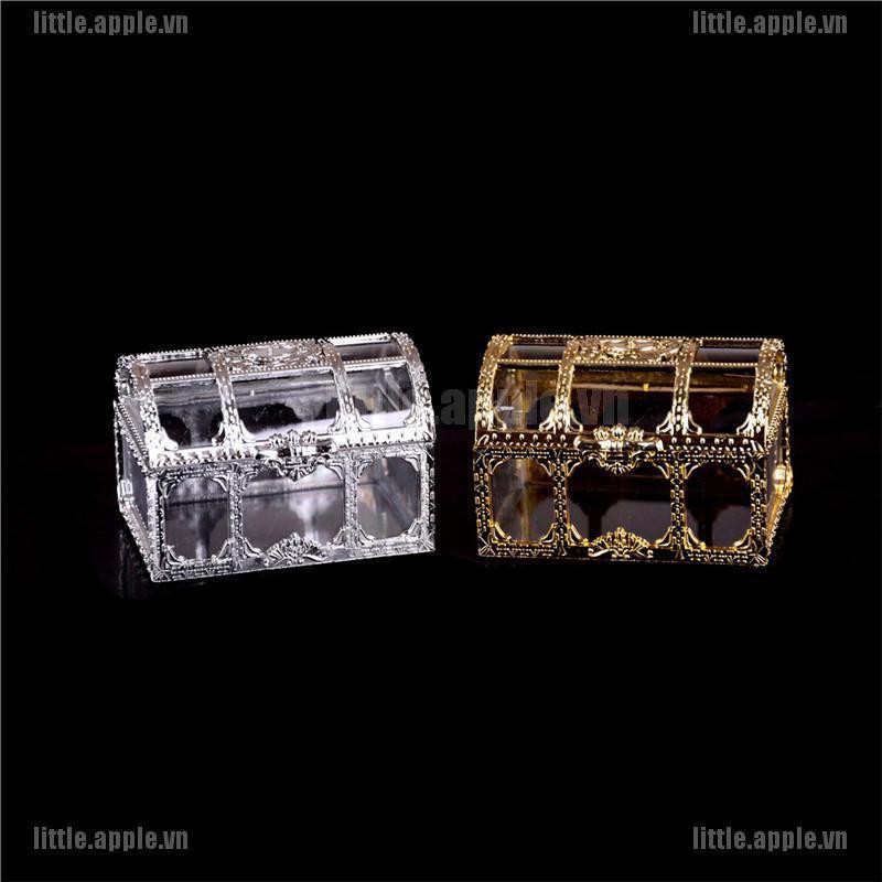 Hộp Nhựa Đựng Kho Báu Mini Trang Trí Đám Cưới