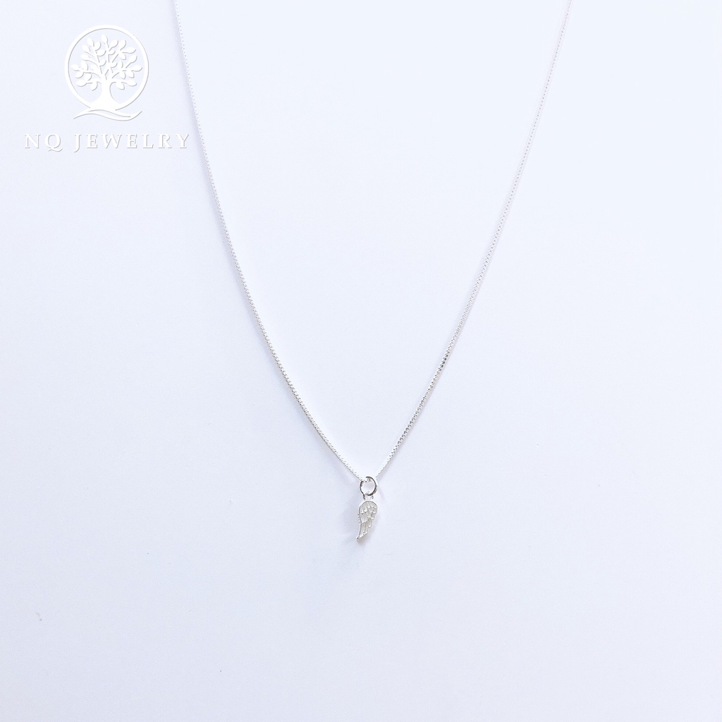 Dây chuyền bạc mặt cánh thiên thần - NQ Jewelry