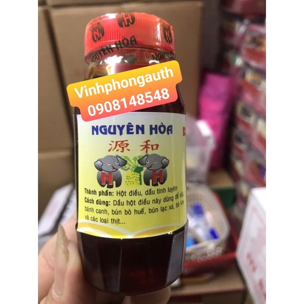 DẦU HỘT ĐIỀU ( NGUYÊN HÒA) CHAI 100ml