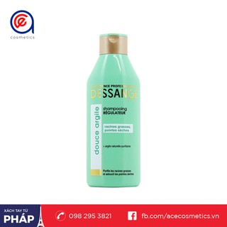 Dầu Gội Dessange Douce Argile 250ml Xanh