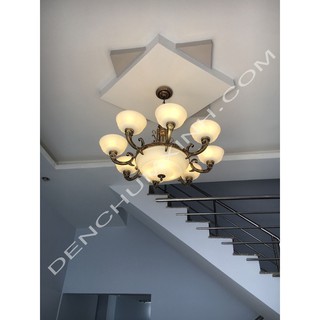 Đèn chùm cổ điển phòng khách