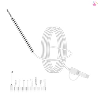 ET Camera nội soi mini 3.9MM 6 bóng LED giao diện USB chăm sóc sức khỏe tai mũi