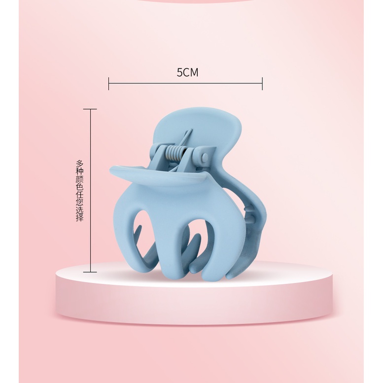 Kẹp Tóc Càng Cua Lưng Bí Ngô Đơn Giản Phong Cách Nhật Bản Chống Rơi Cho Nữ