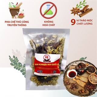 Set Ngâm Rượu Mai Quế Lộ 9 Vị Thảo Mộc, Rượu Mai Quế Lộ làm Lạp Xưởng Ướp Thịt