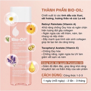 [ NHẬP KHẨU CHÍNH HÃNG] TINH DẦU BIO-OIL CHĂM SÓC DA