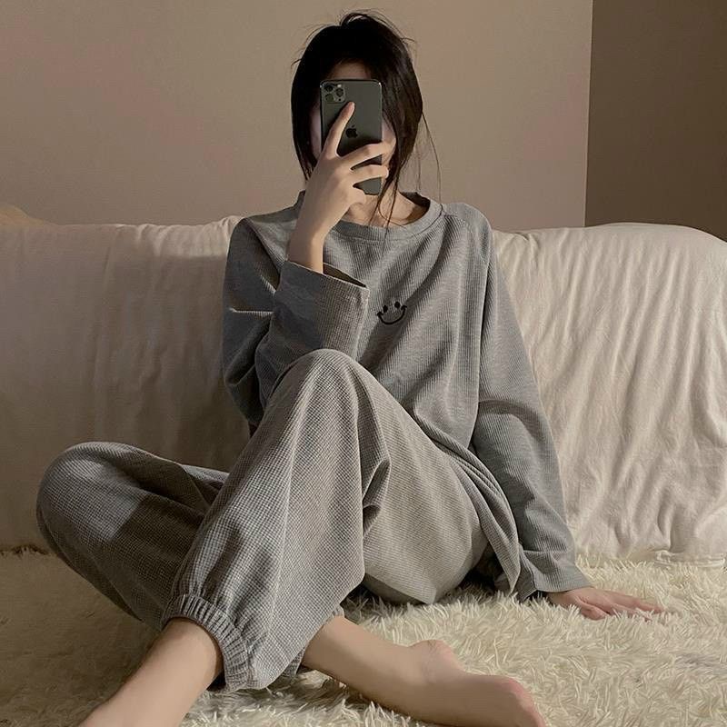 Bộ Ngủ Ở Nhà Smile Đáng Yêu