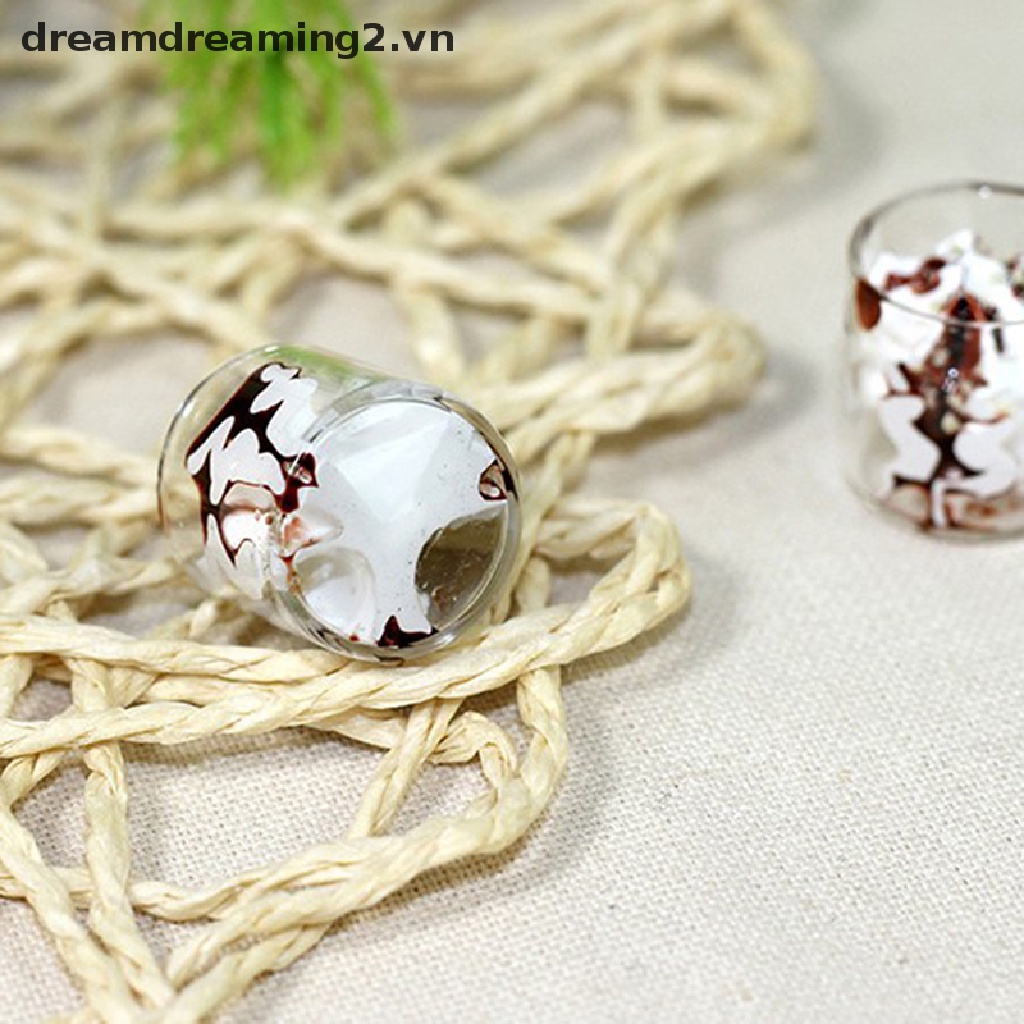 Bộ Ly Kem Mini Xinh Xắn Cho Nhà Búp Bê