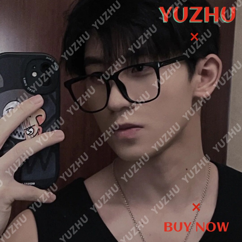 Kính Mát Gọng Vuông Màu Gradient TR90 Chống Ánh Sáng Xanh Thời Trang Phong Cách Retro