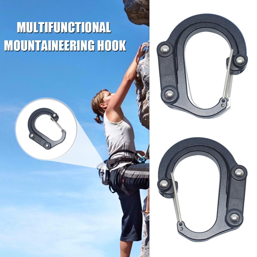 [Móc Và Khóa Đa Năng] [Công Cụ Nhiều Công Cụ] [Khóa Chữ D Bằng Hợp Kim Nhôm] [Đi Bộ Đường Dài, Đi Du Lịch] [Ba Lô] [Khóa Xoay]