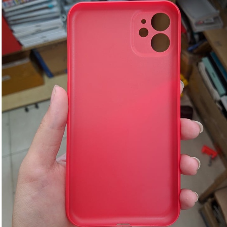 Ốp Lưng iPhone 11 Hiệu Memumi Mỏng Dạng Nhám Mờ Cao Cấp