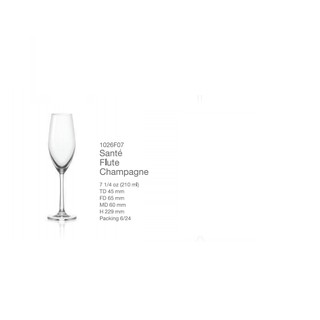 Bộ 6 Ly Sante Champagne 1026F07 - 210ml
