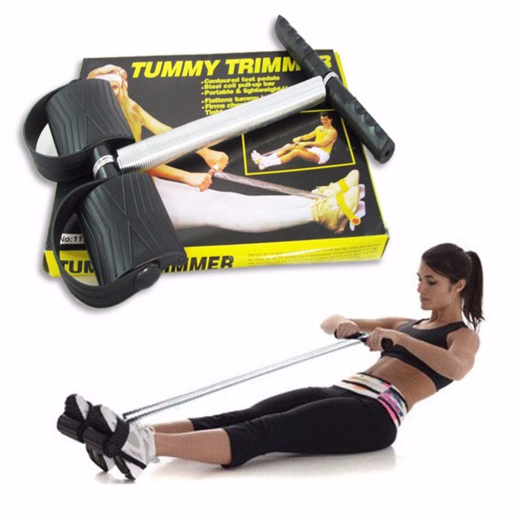 Dụng Cụ Thể Dục Kéo Lò Xo Tummy Trimmer - Đồ Tập Cơ Bụng Tại Nhà