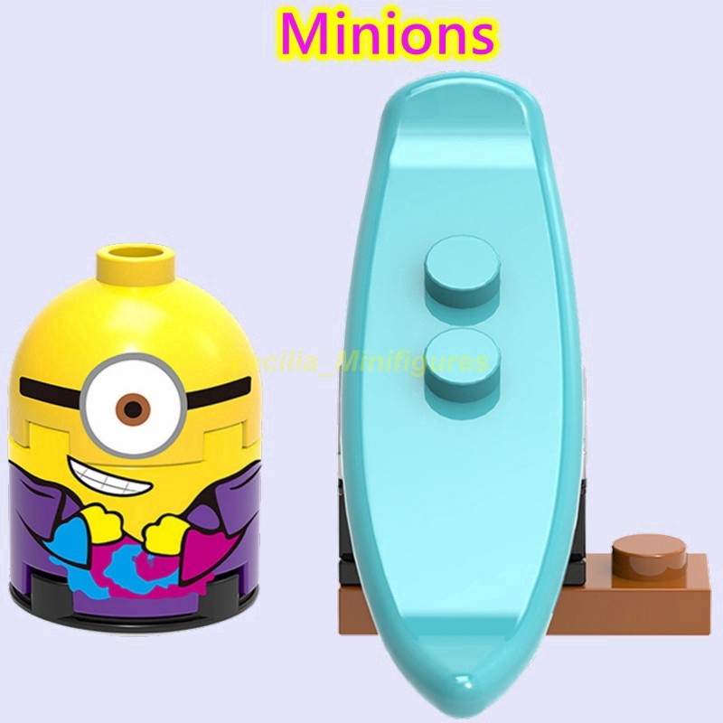 Đồ chơi Lego mini hình Minion hoạt hình dễ thương bắt mắt