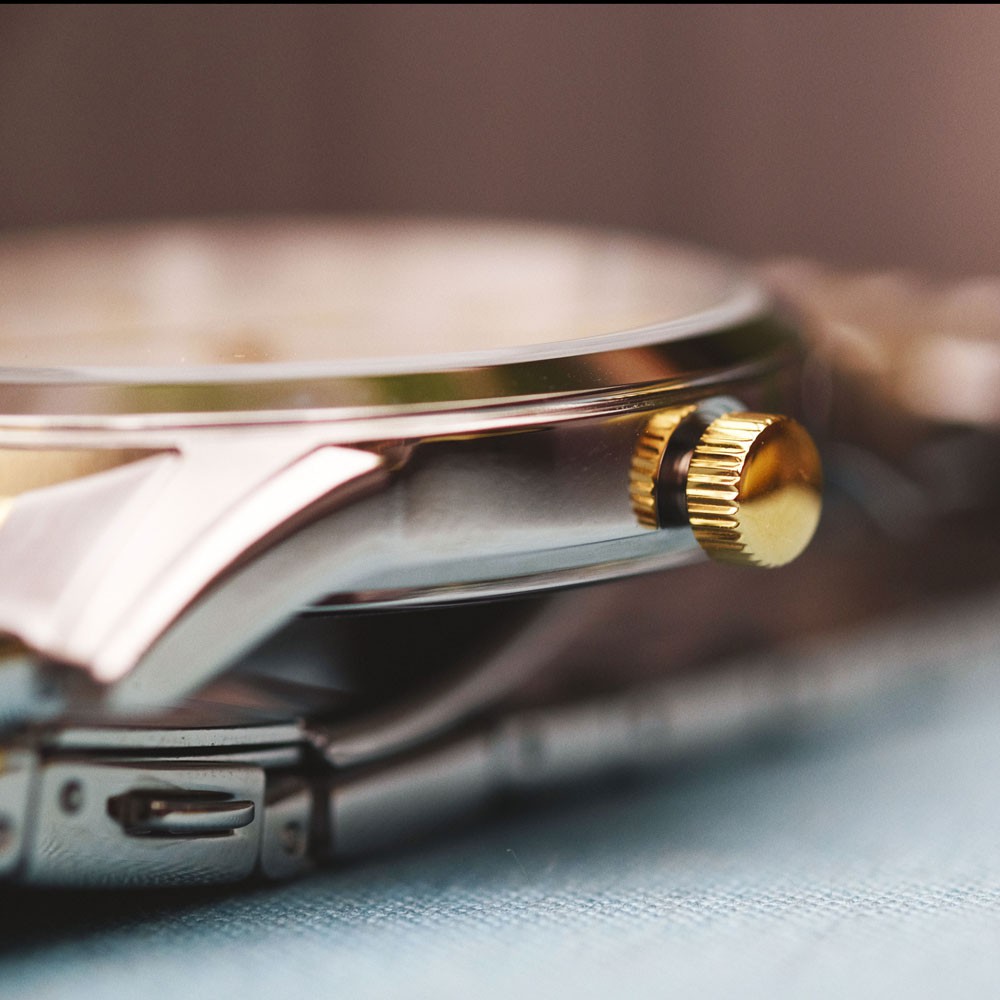 Đồng Hồ Citizen Nam Dây Kim Loại Pin-Quartz BI5006-81P - Mặt Vàng (39mm)