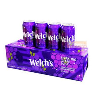 [ Date 01/23] Nước ngọt Soda Nho Welch’s Mỹ