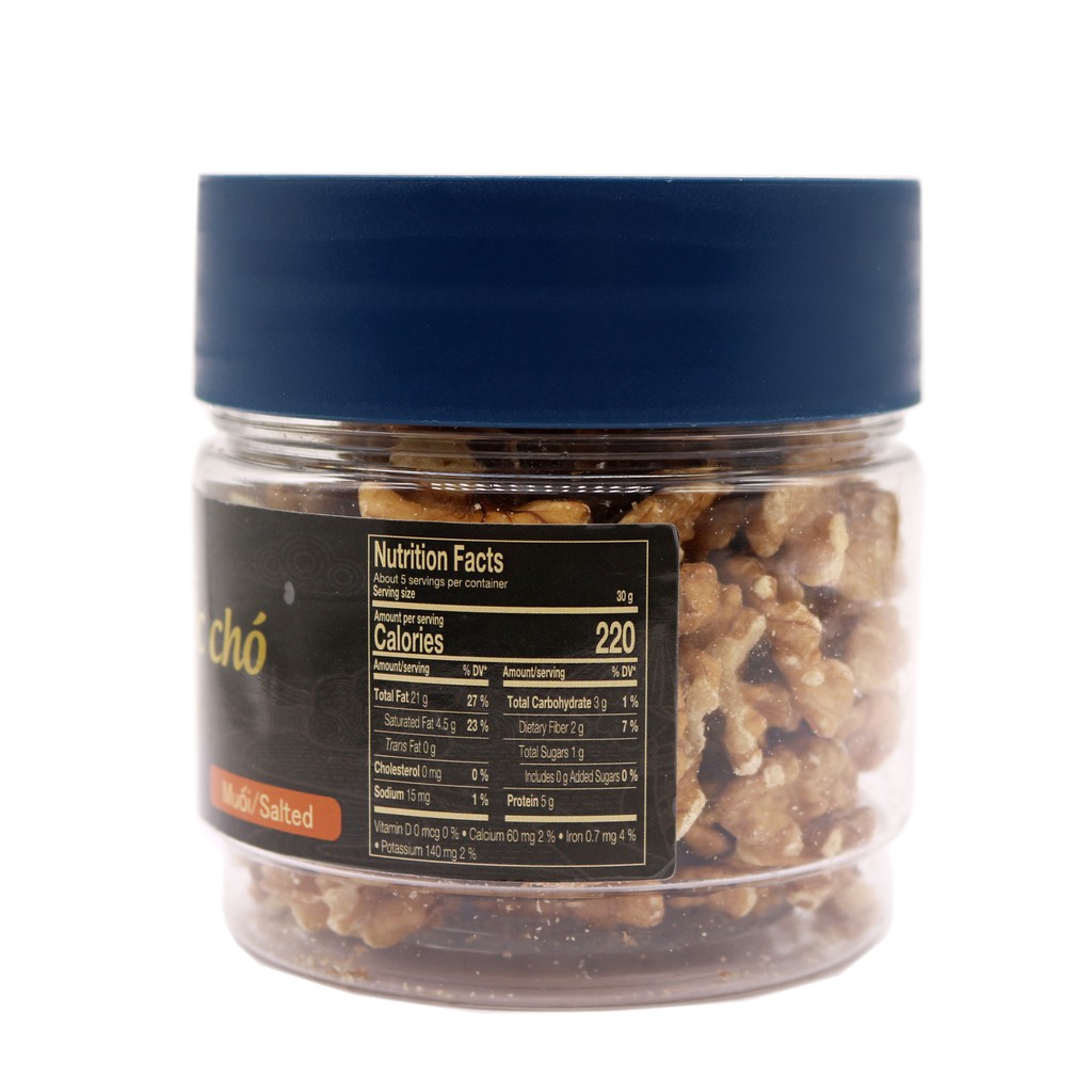 Nhân Óc Chó Mỹ Sấy Muối LAFOOCO 140g Salted Walnuts