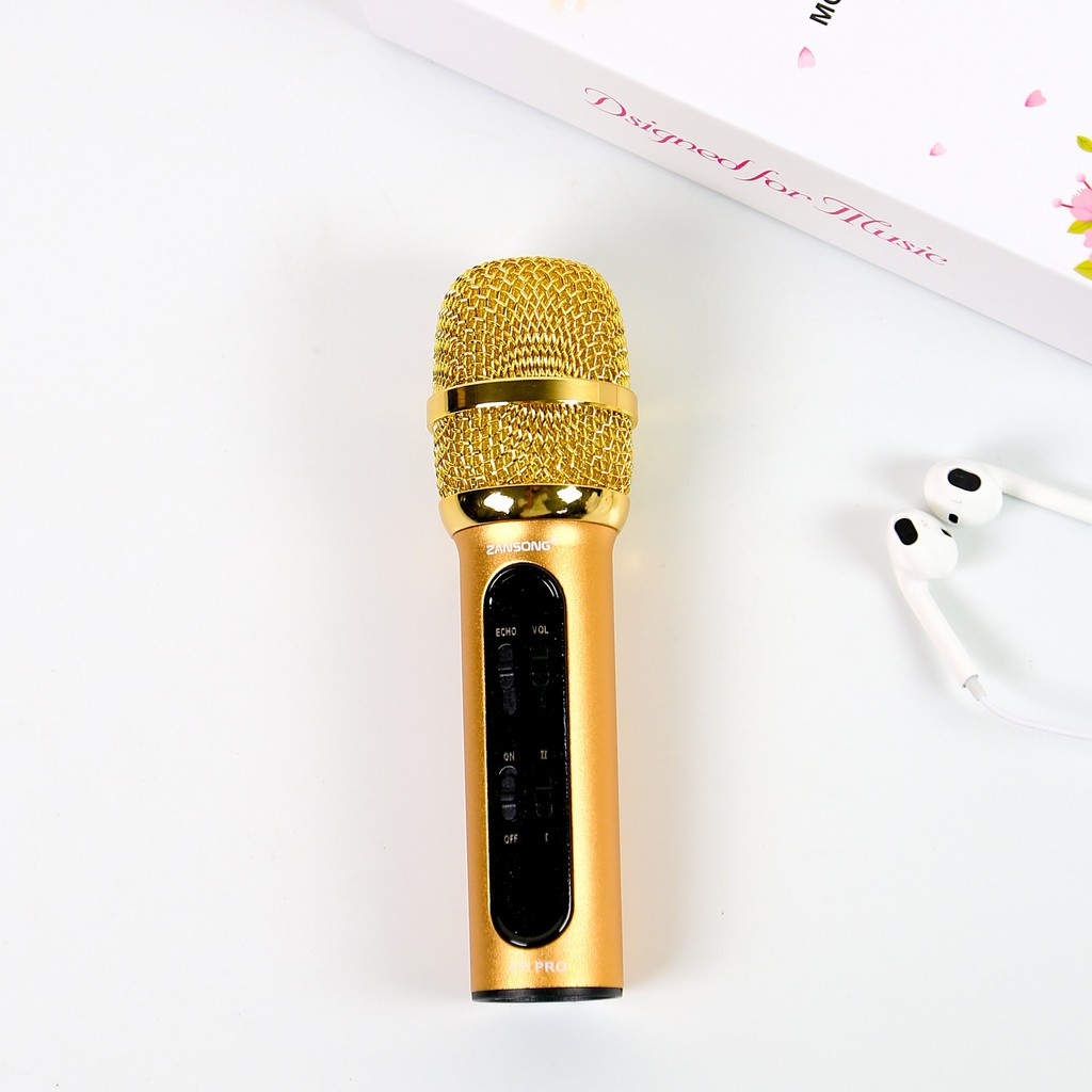 Micro thu âm livestream Zansong C11 Pro -Phiên bản nâng cấp-bắt giọng xa 3m, sử dụng được 2 tai nghe - âm thanh cực hay