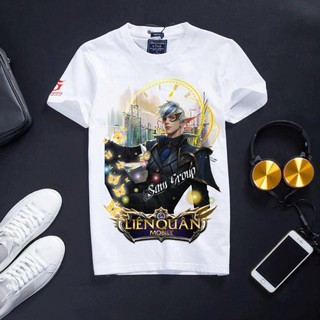[Đủ size] ÁoLiên Quân cotton màu trắng chất cực đẹp Eland'orr