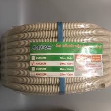 RUỘT GÀ,ỐNG LUỒN DÂY ĐIỆN ÂM TƯỜNG MPE CÁC LOẠI