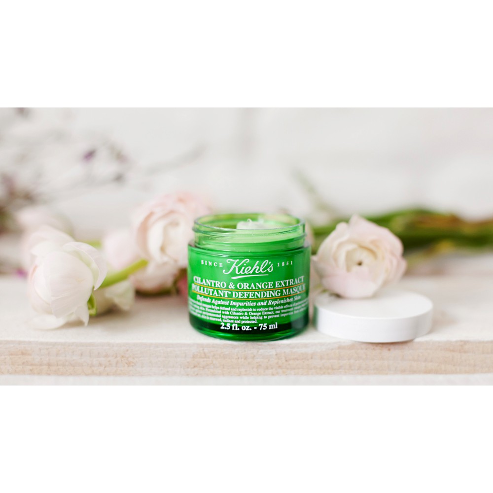 Mặt Nạ Rau Mùi (Ngò) Kiehl's Cilantro & Orange Extract Pollutant Purifying Masque 75ml