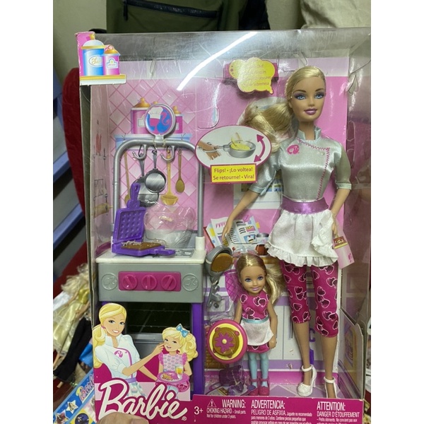 Búp bê Barbie - I can be - Barbie & Kelly as chefs