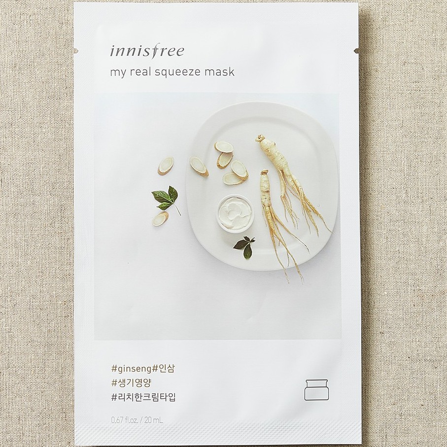 Mặt Nạ Giấy Innisfree My Real Squeeze Mask