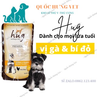 Pate hug cho chó