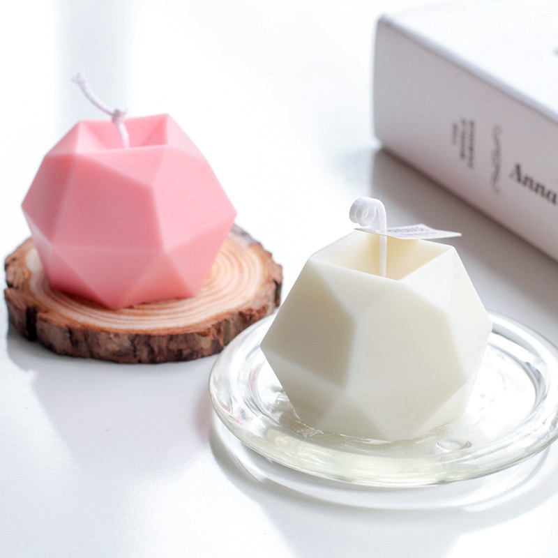 Khuôn silicone tạo hình làm nến / bánh kẹo 3d diy
