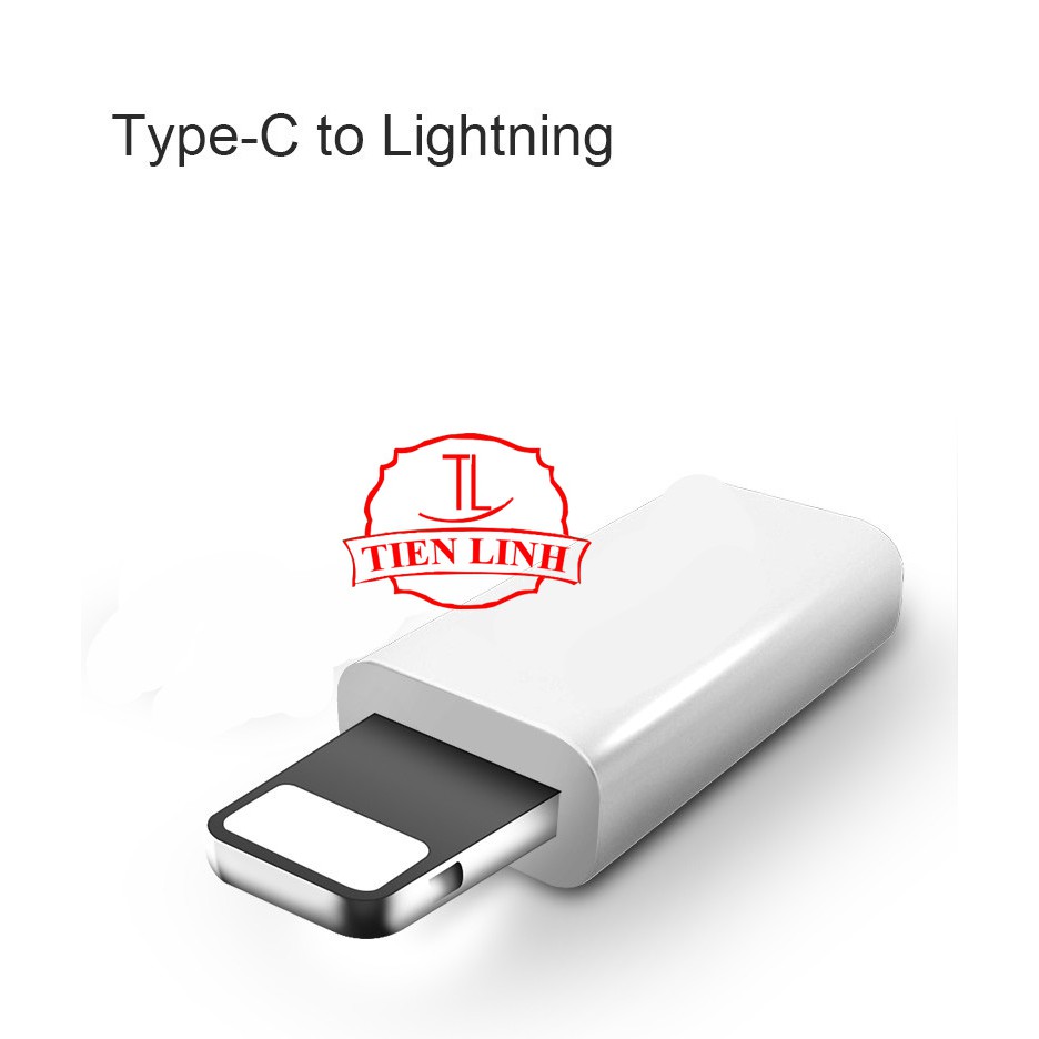 Đầu Chuyển Đổi Từ Type C sang Iphone (Lightning)