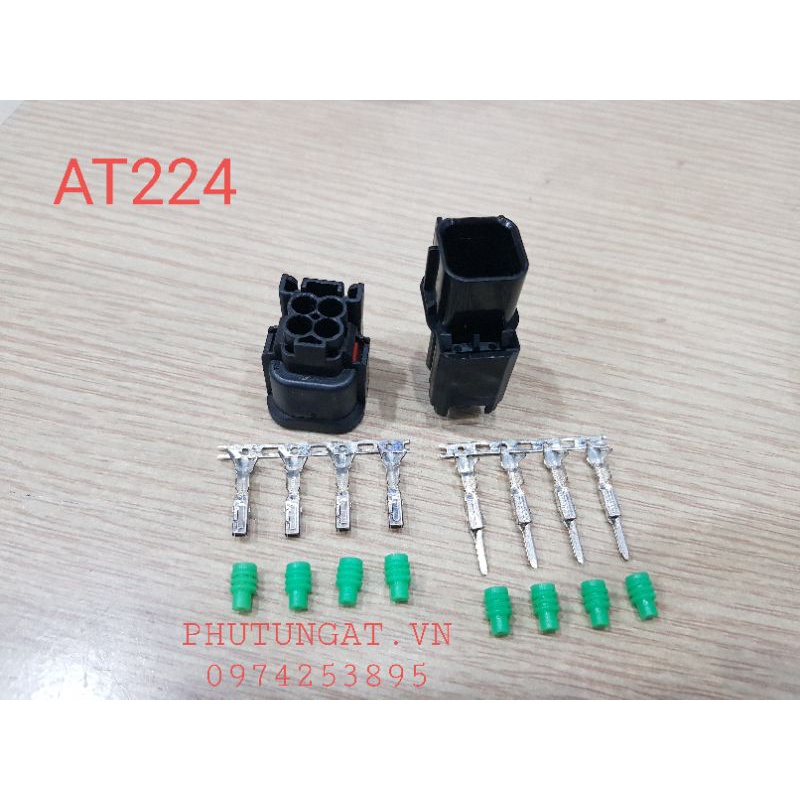 Giắc Đèn Hậu Winner X Bộ jack chống nước 4 lỗ AT224