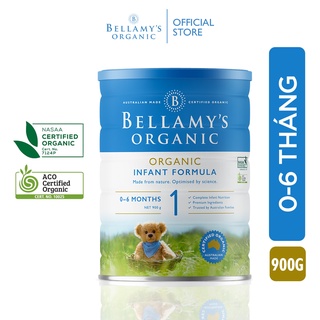 Sữa bột Bellamy's Organic số 1 - Infant Formula 900g