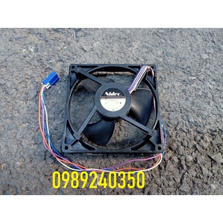Quạt tủ lạnh Hitachi 12V 4 dây (vuông 12,5 x 12,5cm)