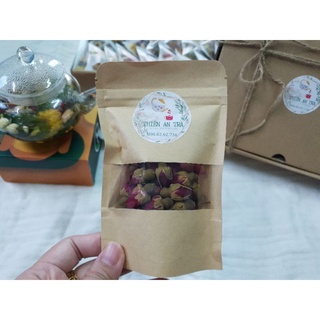 Nụ hồng đà lạt thiên an trà 10gr. trà hoa hồng,trà hoa,trà dưỡng nhan,trà thảo mộc.