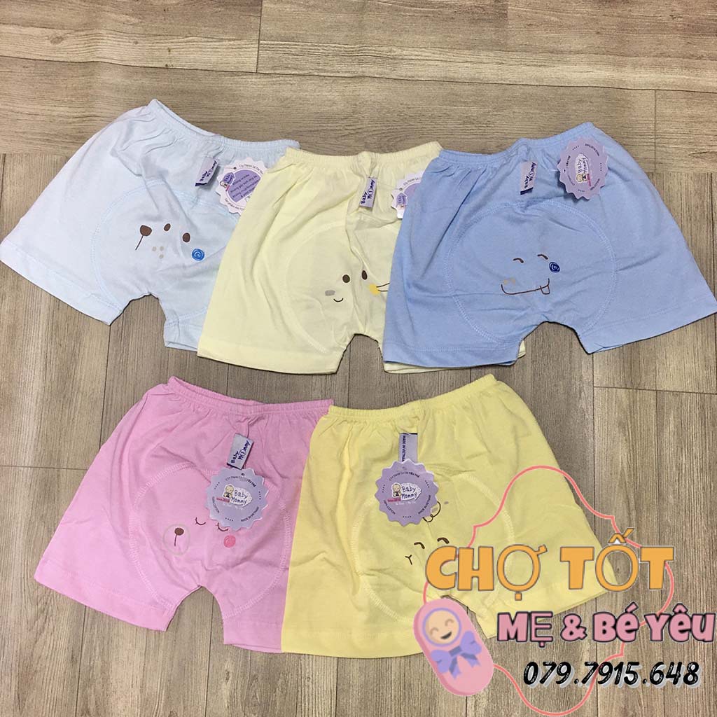 [CHẤT ĐẸP] Quần Đùi Cho Bé, Quần Ngắn Cotton Bé Trai Bé Gái Sơ Sinh Hình Thú (quần sơ sinh-12kg)