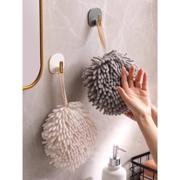 Miếng khăn lau tay nhà bếp, nhà tắm mềm mại thấm hút nước tiện lợi -may.decor