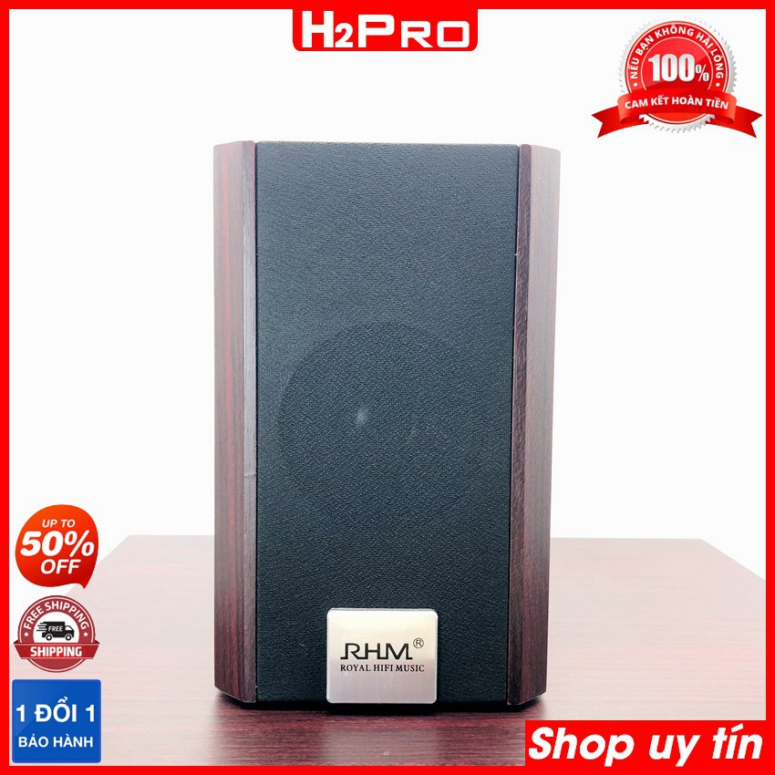 Loa Vi Tính Bluetooth RHM Rm-281Bt 2.1 Loa Máy Tính Để Bàn Công Suất Lớn 60W, Bass Mạnh, Usb-Thẻ Nhớ-Aux-Fm-H2Pro Tech