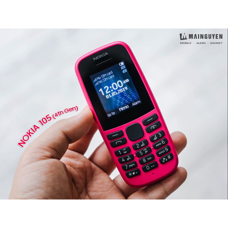 Điện thoại Nokia 105 Dual Sim 2019 - Hàng chính hãng | BigBuy360 - bigbuy360.vn