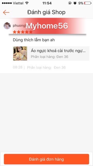 Áo ngực áo lót cài trước nâng ngực just bra cao cấp