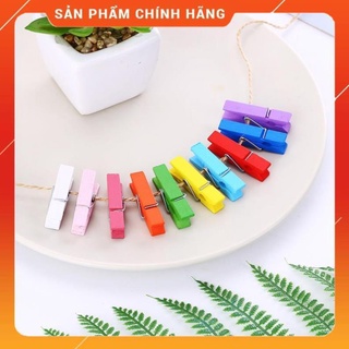 Kẹp gỗ treo ảnh kẹp gỗ trang trí decor