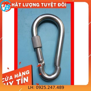Móc an toàn chốt ren inox 304 - cáp thép sài gòn