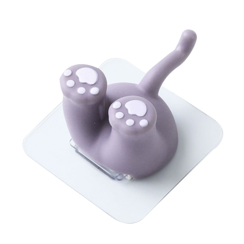 Giá Đỡ Bàn Chải Đánh Răng Dính Không Để Lại Dấu Vết Hình Động Vật Hoạt Hình Trang Trí Phòng