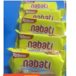 Lốc 5 Bánh xốp NaBATI vị phô mai 52g