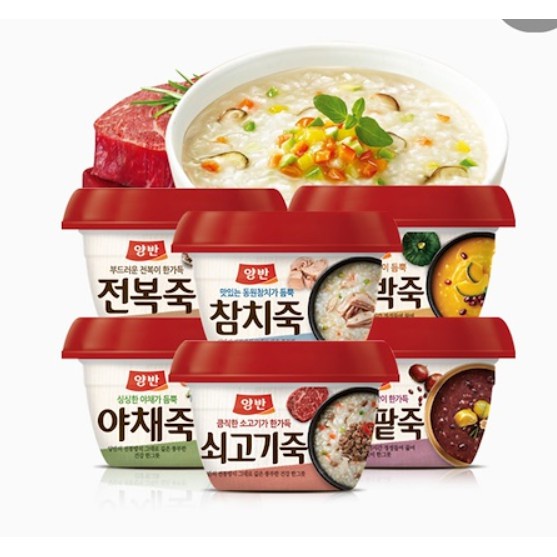 Cháo Hàn Quốc DongWon 285gr (nhiều vị)