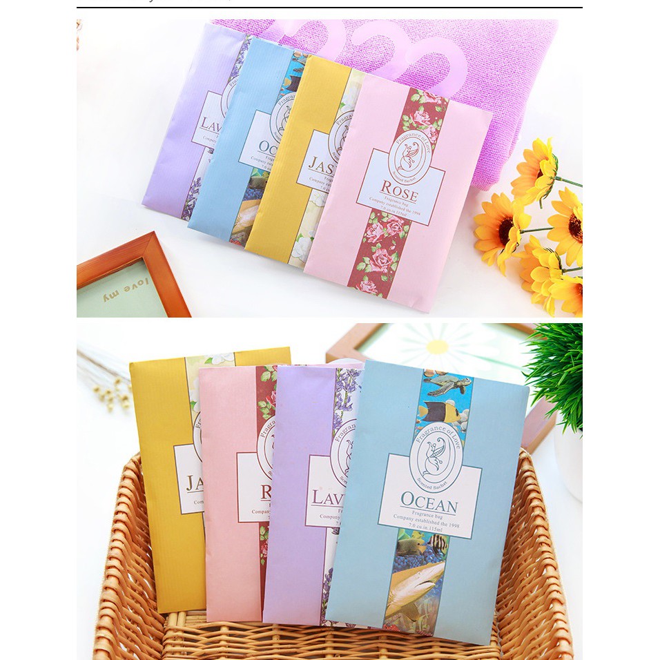 Túi Thơm Thảo Mộc Hoạt Tính-treo phòng- tủ áo- phòng tắm